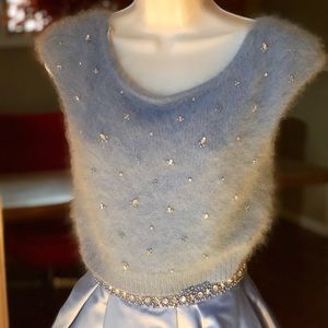 Sherri Hill 2piece sweater Homecoming Formal Dress